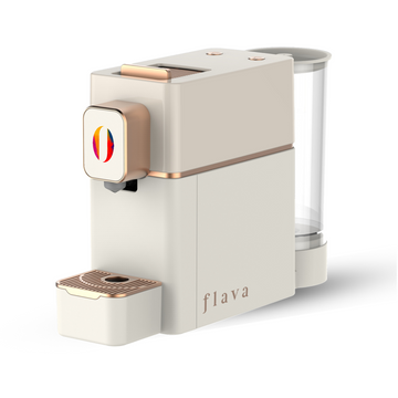 Flava AVA PRO SERIES Capsule Coffee Machine - White