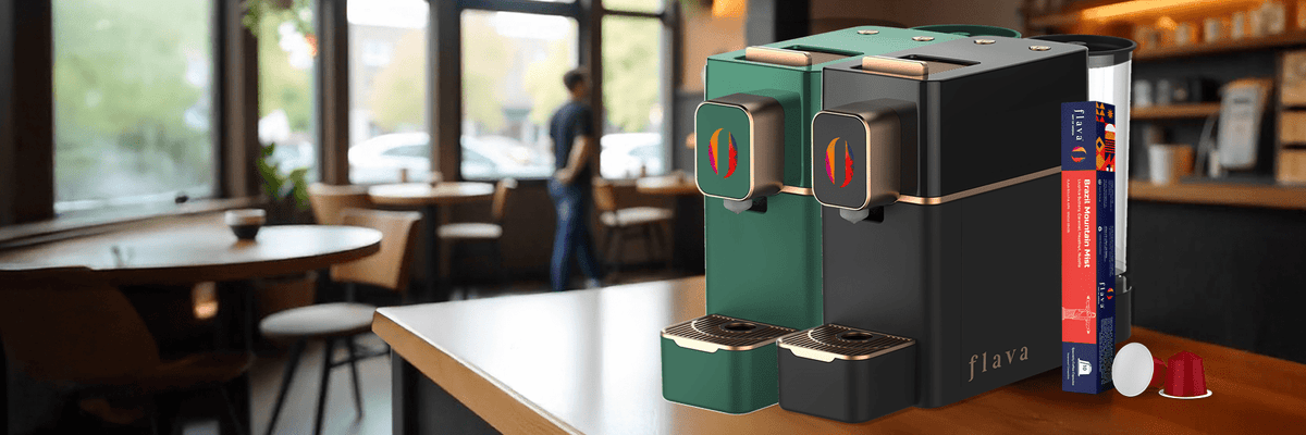 Brew Like a Pro with Flava Coffee Capsules and Capsule Machine - Flava Coffee