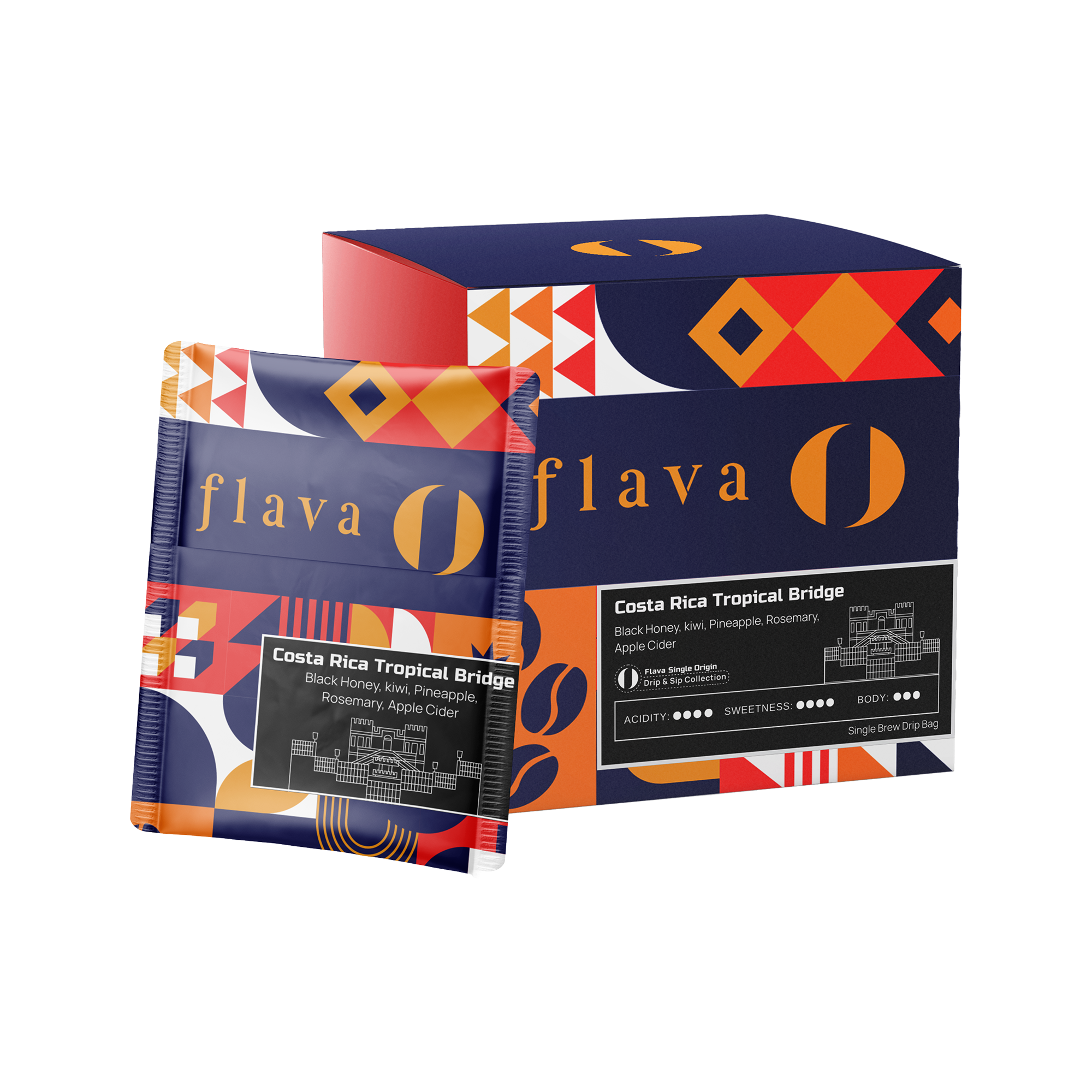 Costa rica tropical bridge coffee drip bags