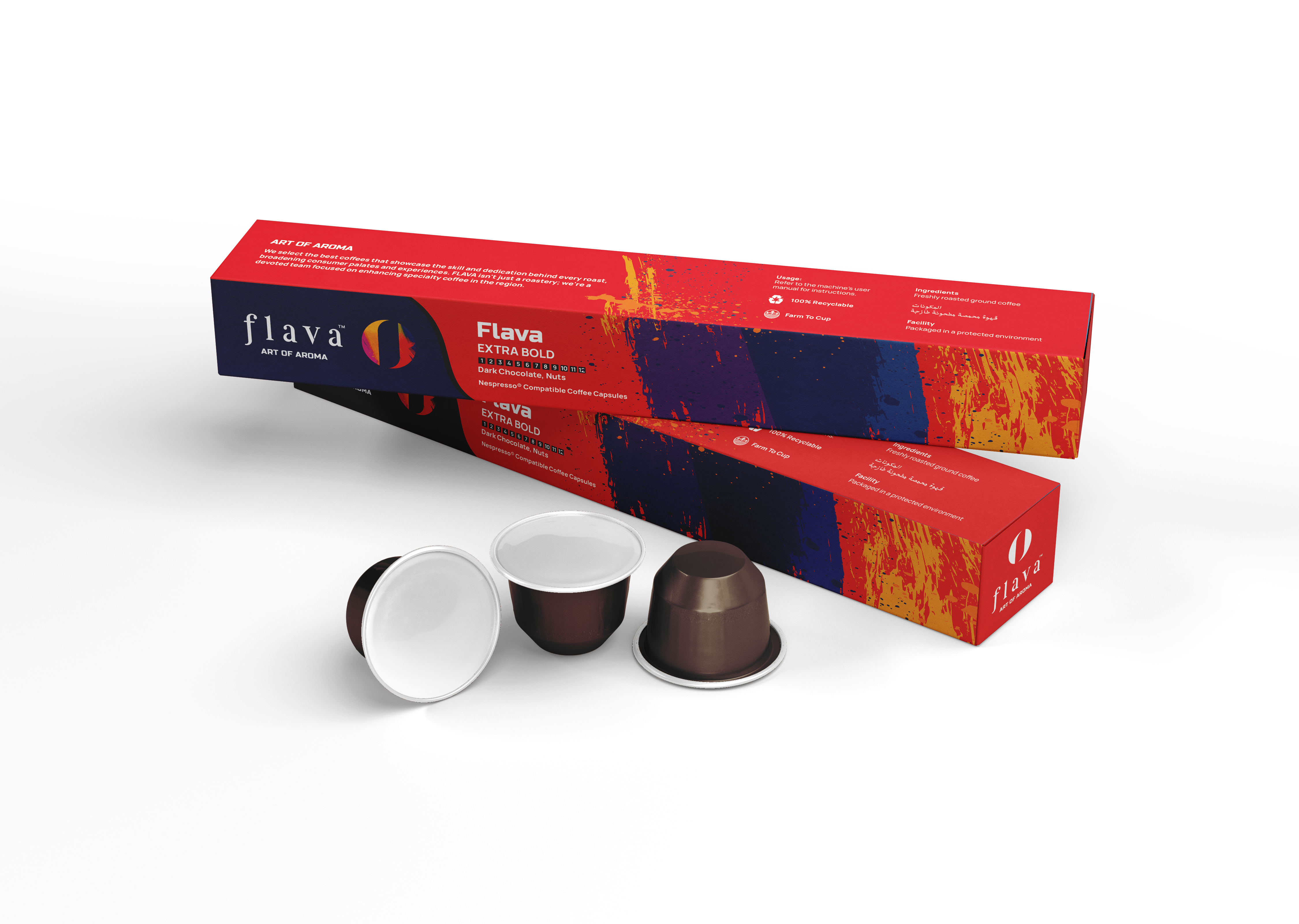 Flava Extra Bold Capsules Nespresso Compatible