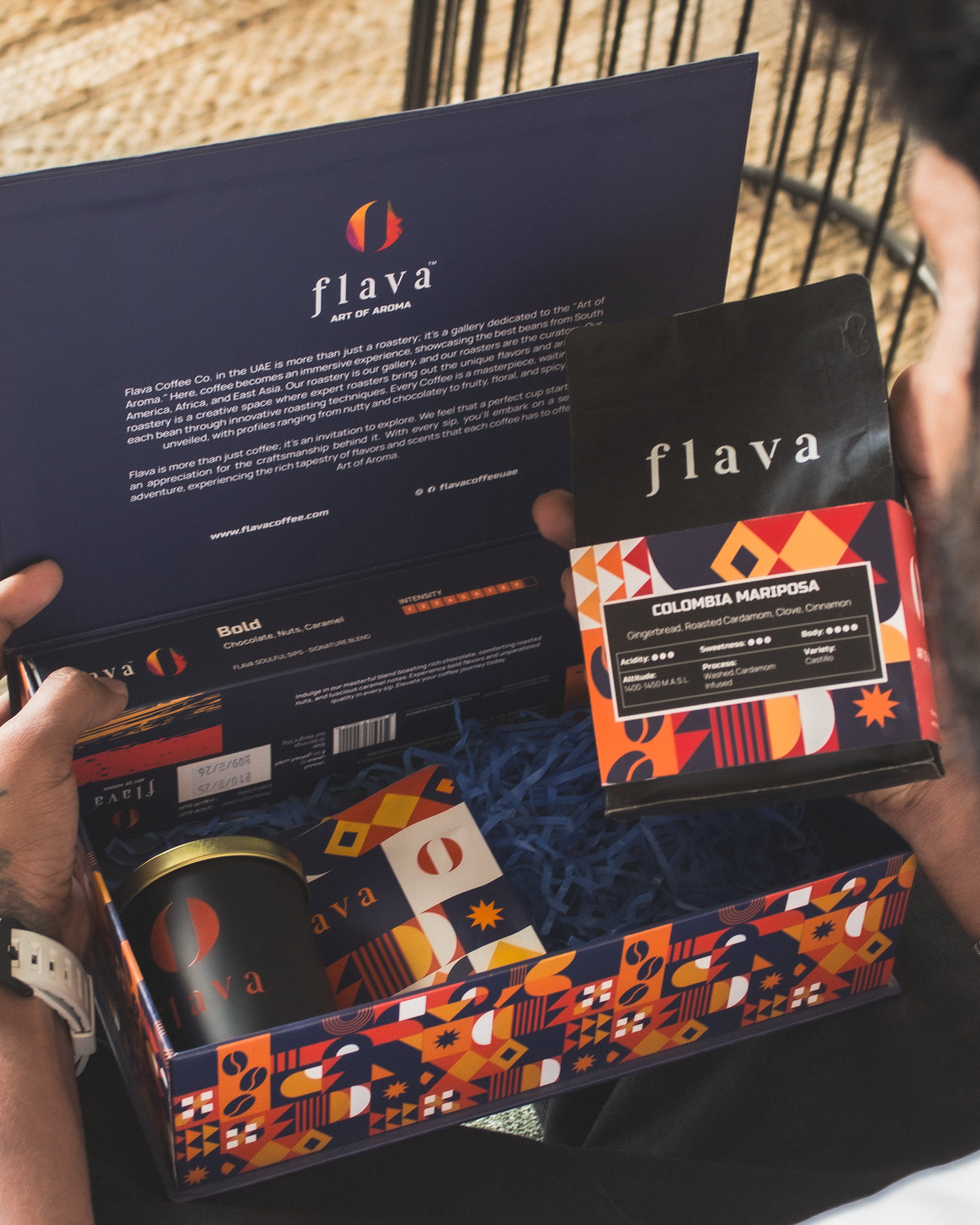 Premium coffee gift set