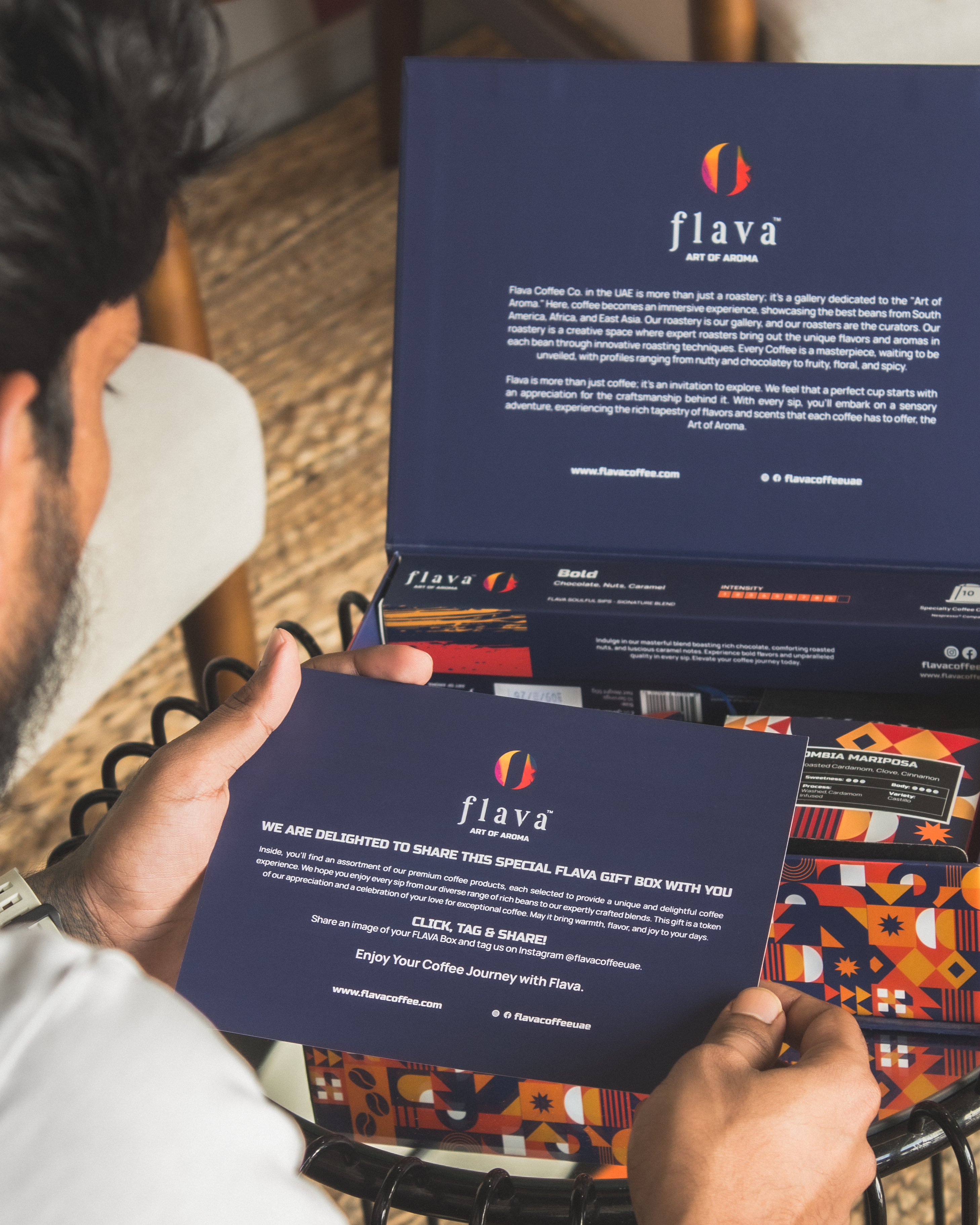 Premium coffee gift set