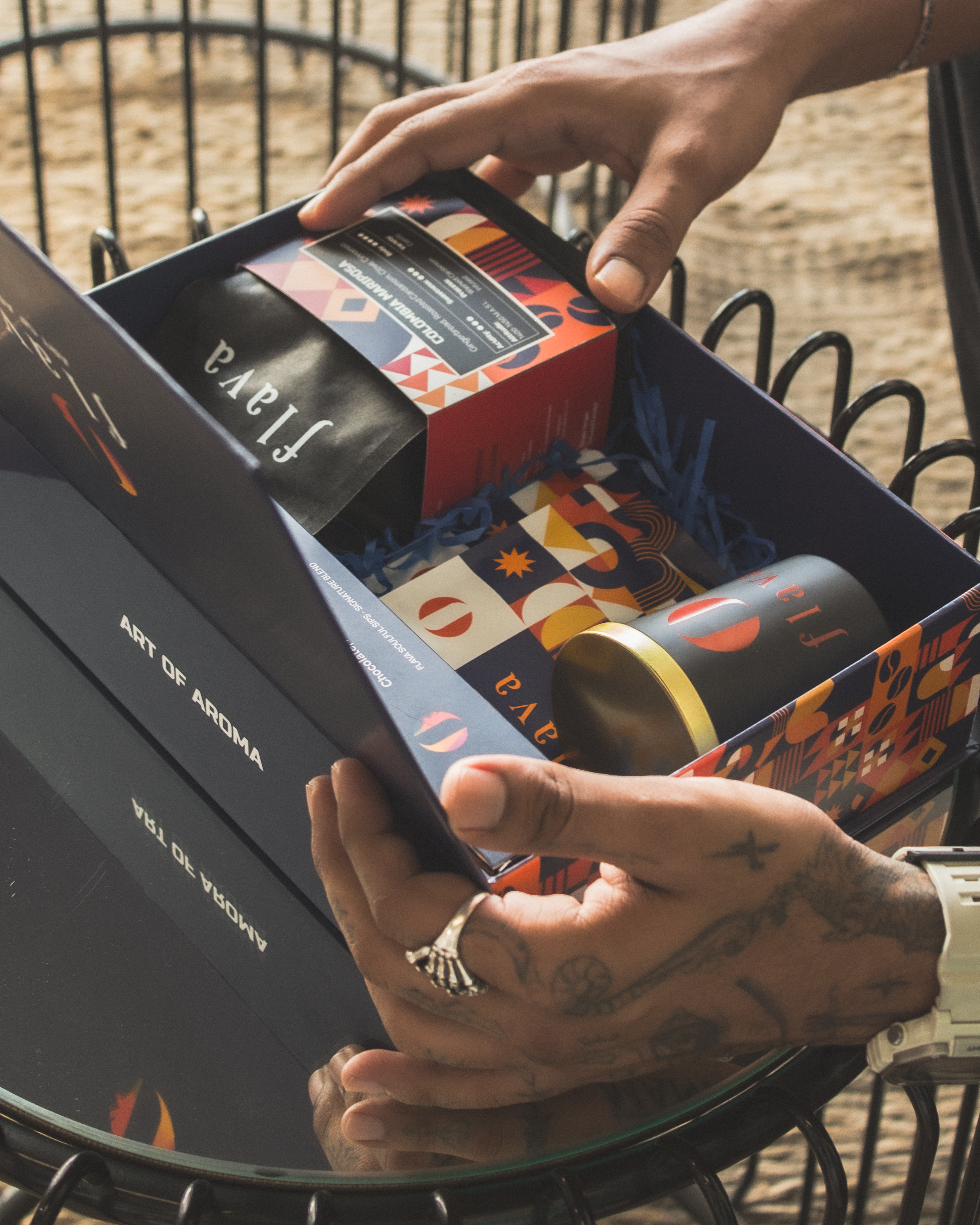 Premium coffee gift set