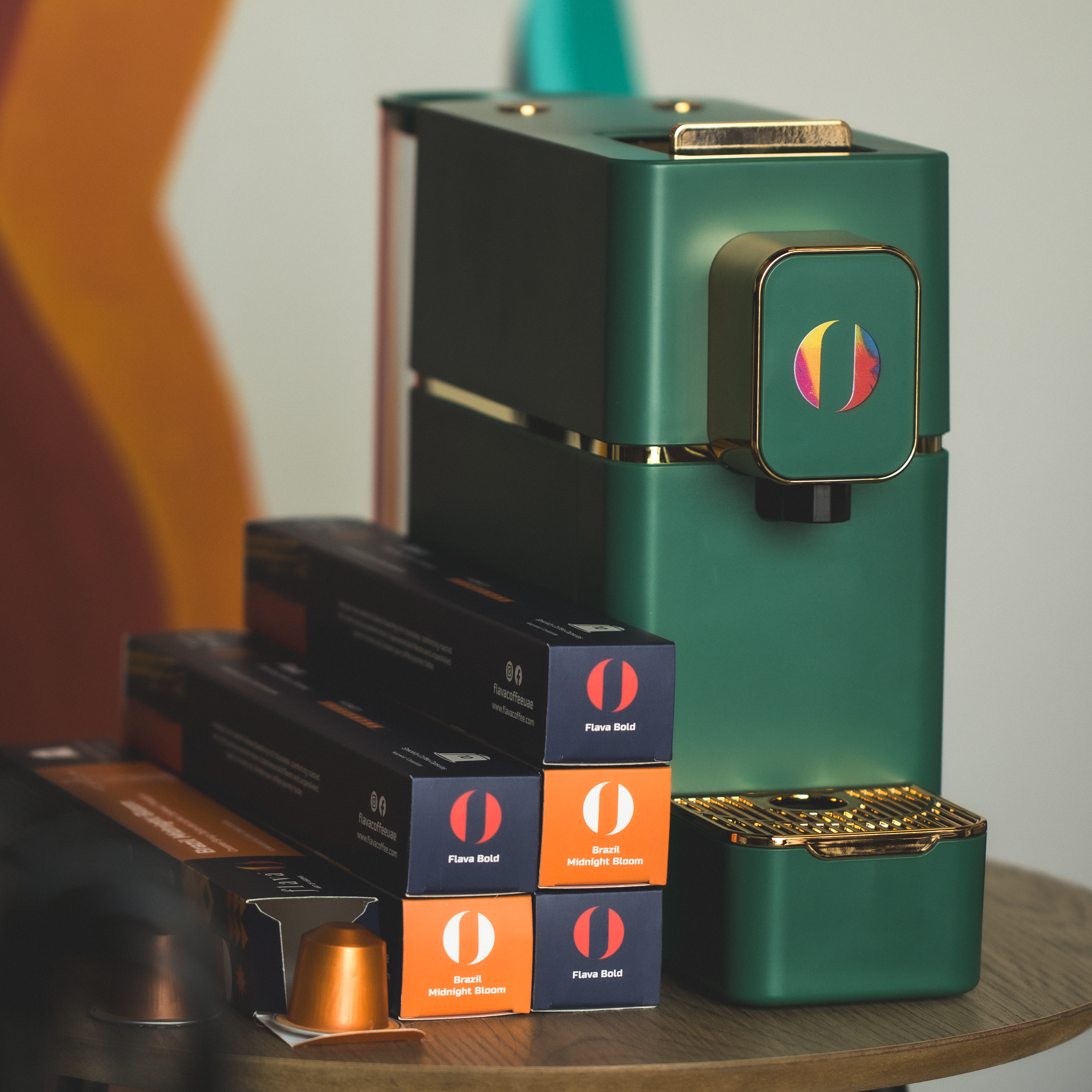 AVA PRO Capsule Coffee Machine & 60 Capsules FREE!