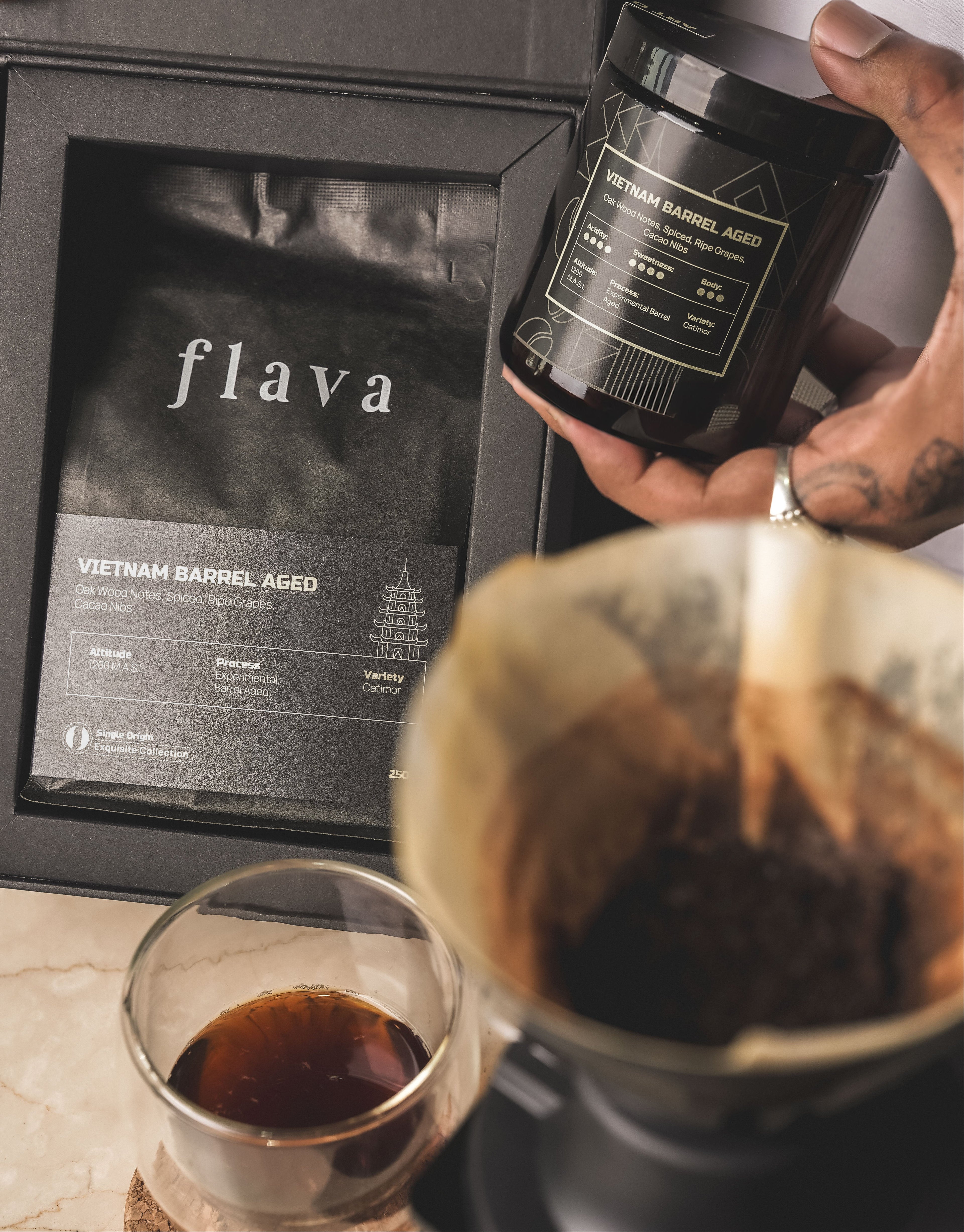 buy Barrel aged coffee beans online