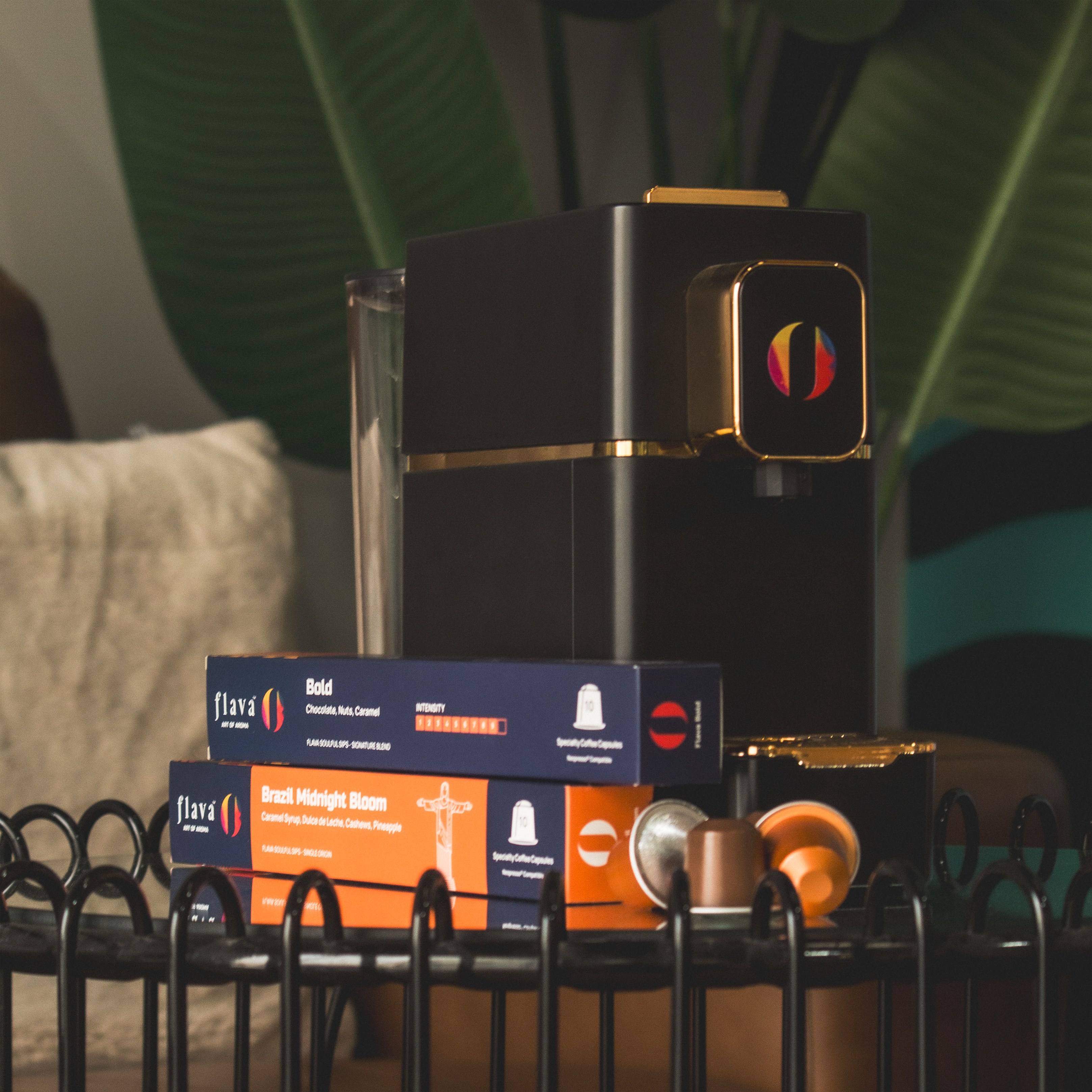 AVA PRO Capsule Coffee Machine & 60 Capsules FREE!