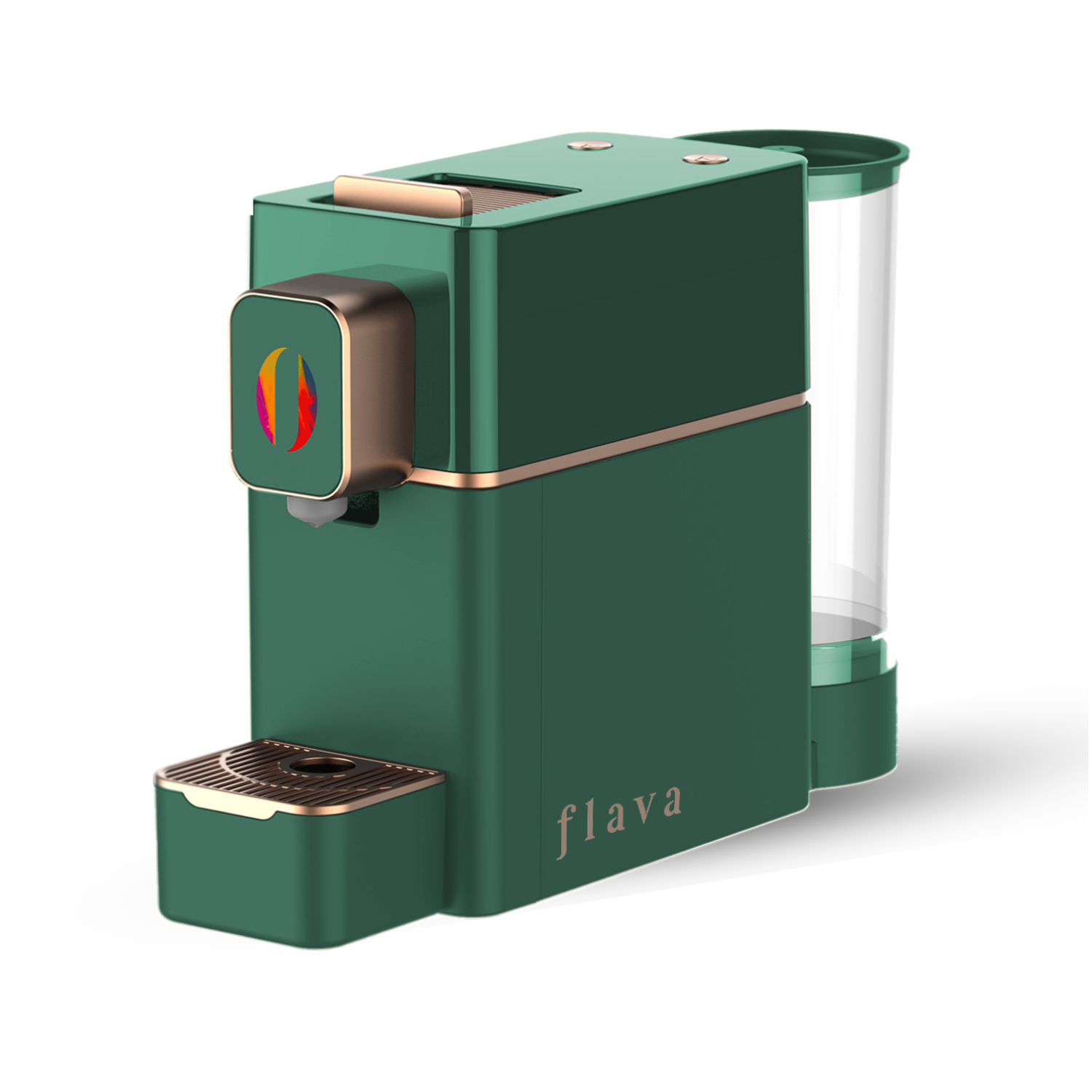 Flava AVA PRO SERIES Capsule Coffee Machine - Green